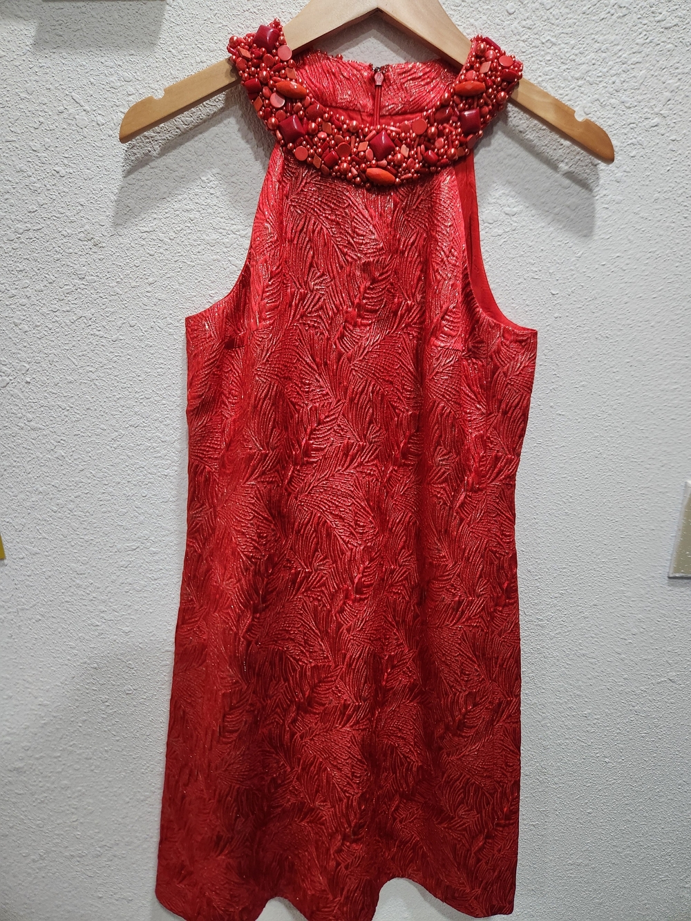 Bergdorf Goodman X Michael Kors "Made In Italy" Red Dress By Gibo Co. S.P.A.